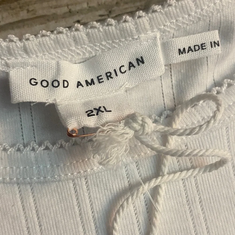 Good American Pointelle Baby Tee - Picture 6 of 6